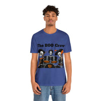 Halloween Boo Crew Skeletons Rock Band Unisex Jersey Short Sleeve Men'