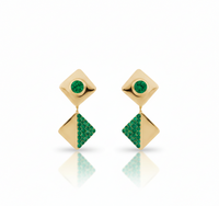 Célia Emerald Earrings