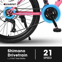 Carpat™ City-Cruizer – 26" Pink Trail Bike for Women & Teens - Trustymall