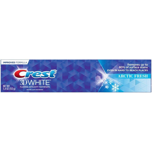 Crest 3D White, Whitening Toothpaste Arctic Fresh, 5.4 Oz