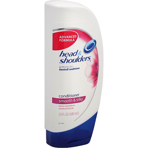 Head & Shoulders Smooth Silky Dandruff Conditioner 23 Oz