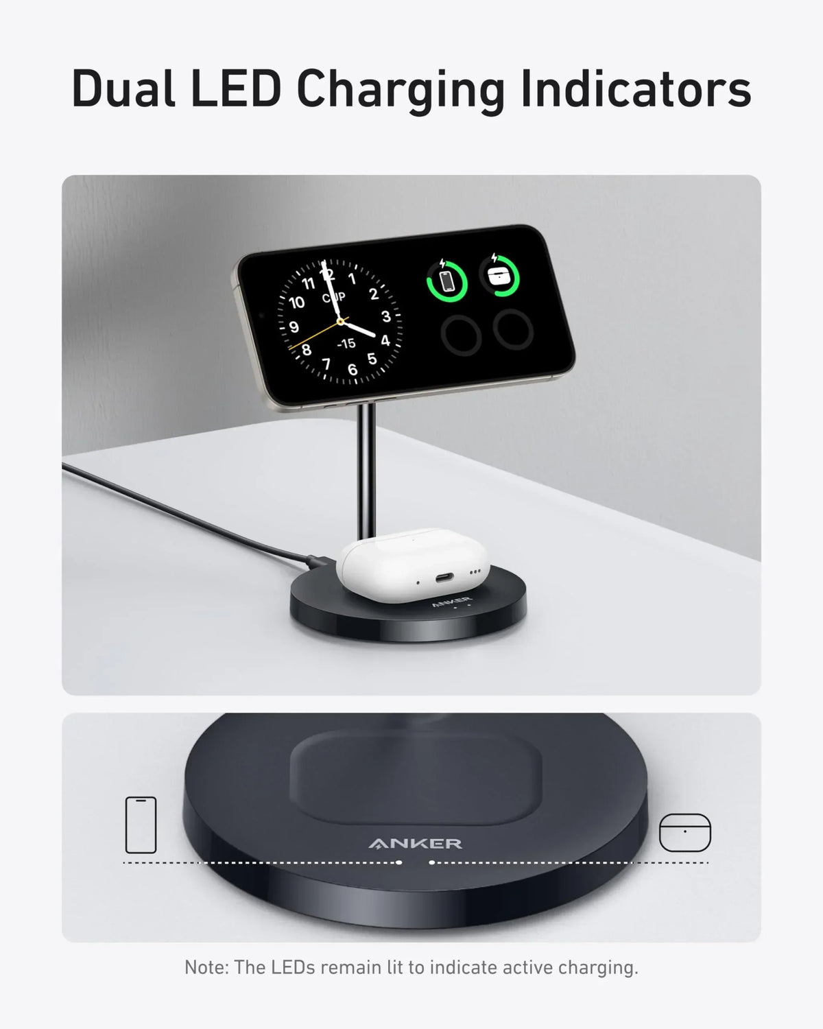Anker MagGo Wireless Charger (2-in-1 Stand) BOA - Trustymall
