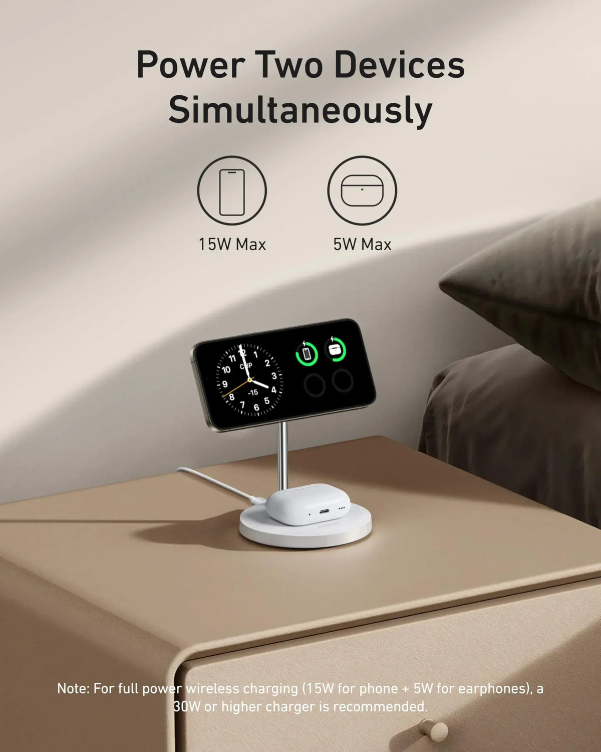 Anker MagGo Wireless Charger (2-in-1 Stand) BOA - Trustymall