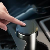 Alloy Car Trash Bin Rubbish Holder Wrapper Garbage Can - Trustymall