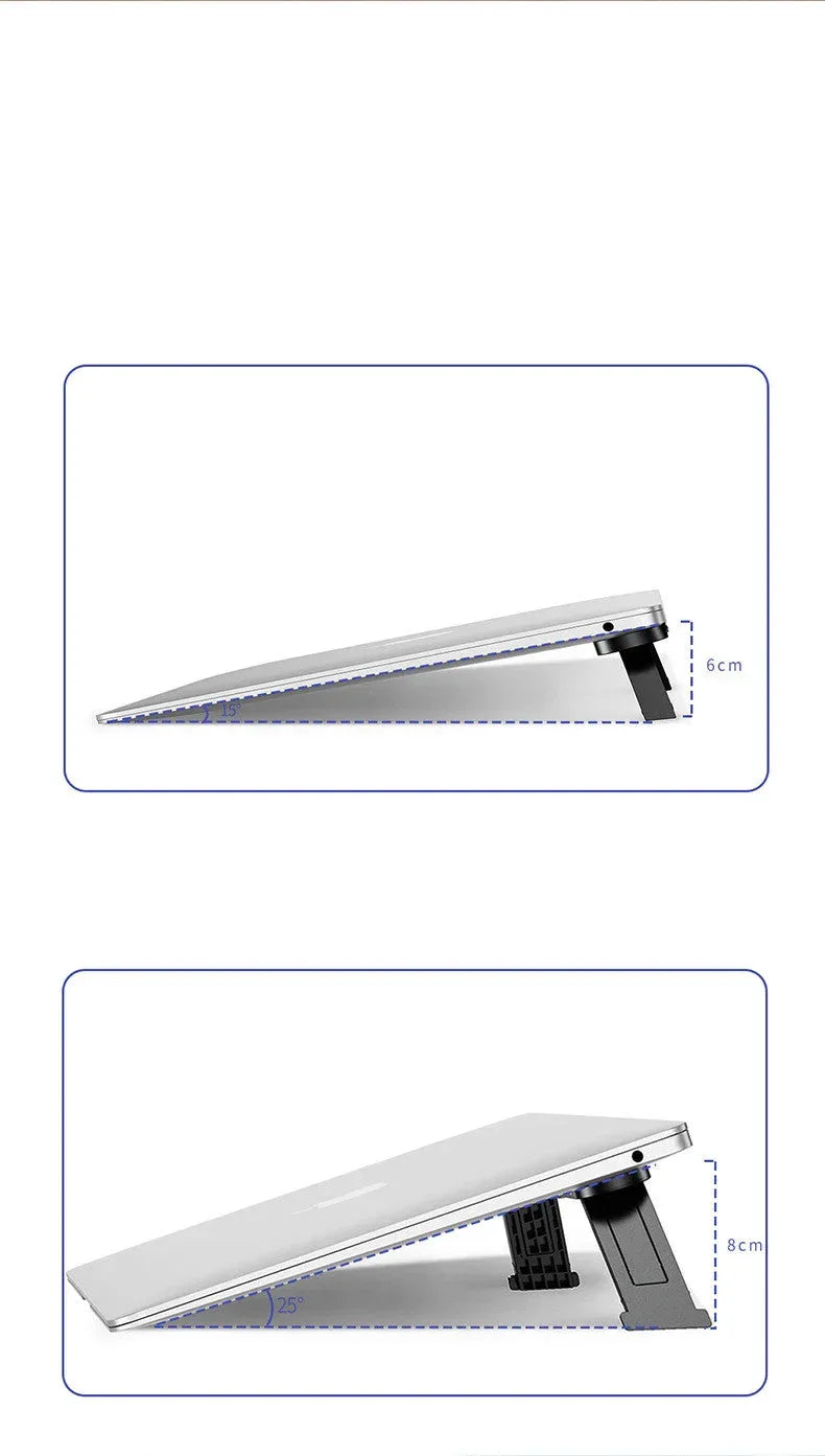 Foldable Laptop Stand Base Non-slip Desktop Portable Holder - Trustymall