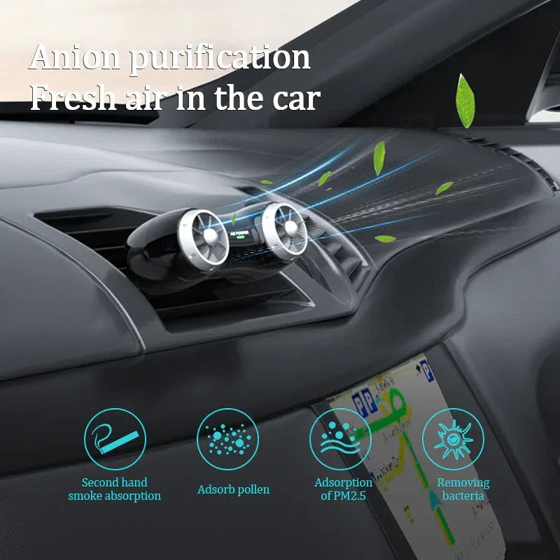 Car Negative Ion Air Purifier Car Interior Supplies - Trustymall