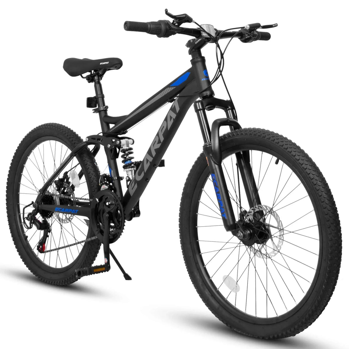 FlexRide™ 24 – 24" MTB Bike with Disc Brakes & 21-Speed Gears - Trustymall