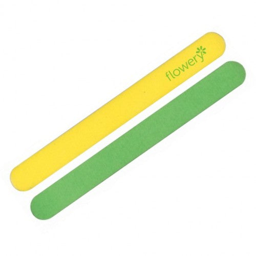 Flowery Lemon Lime Nail File 1