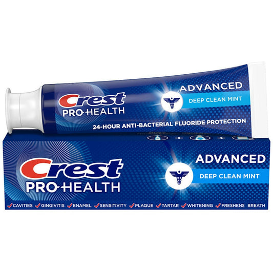 Crest Advanced Fluoride Deep Clean Mint Toothpaste 5.1 Oz