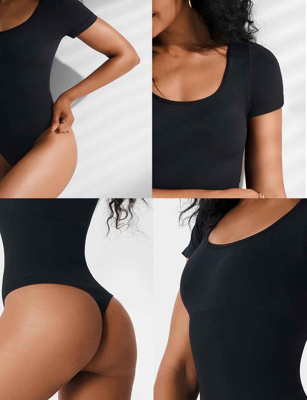European And American Square-neck Cinched Corset Close-fitting