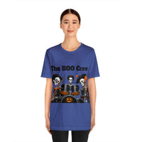 Halloween Boo Crew Skeletons Rock Band Unisex Jersey Short Sleeve Men'