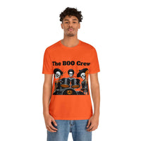 Halloween Boo Crew Skeletons Rock Band Unisex Jersey Short Sleeve Men'