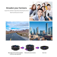 A 12-piece 4K photography bundle with camera, lenses, tripod, and accessories arranged neatly on a table.