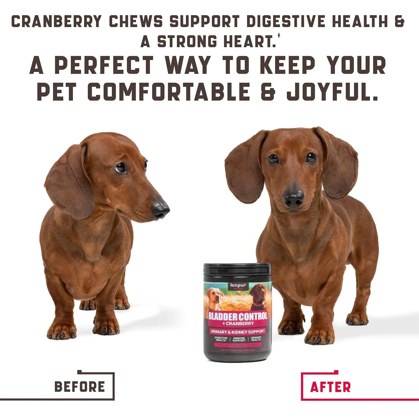 180 Cranberry UT Health Dog Chews