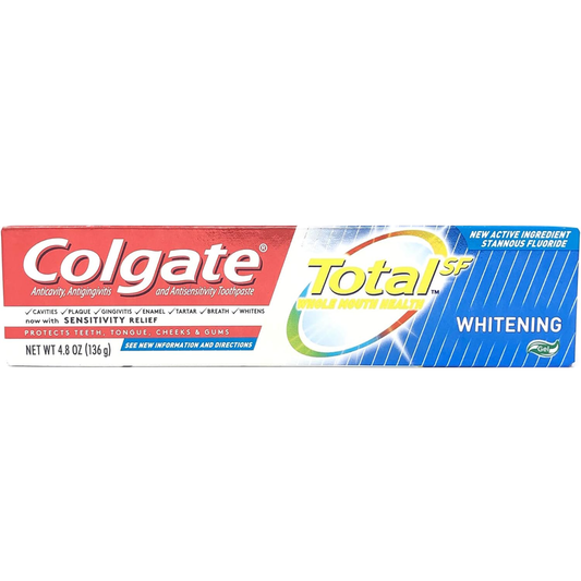 Colgate Total Whitening Gel Toothpaste - 4.8oz