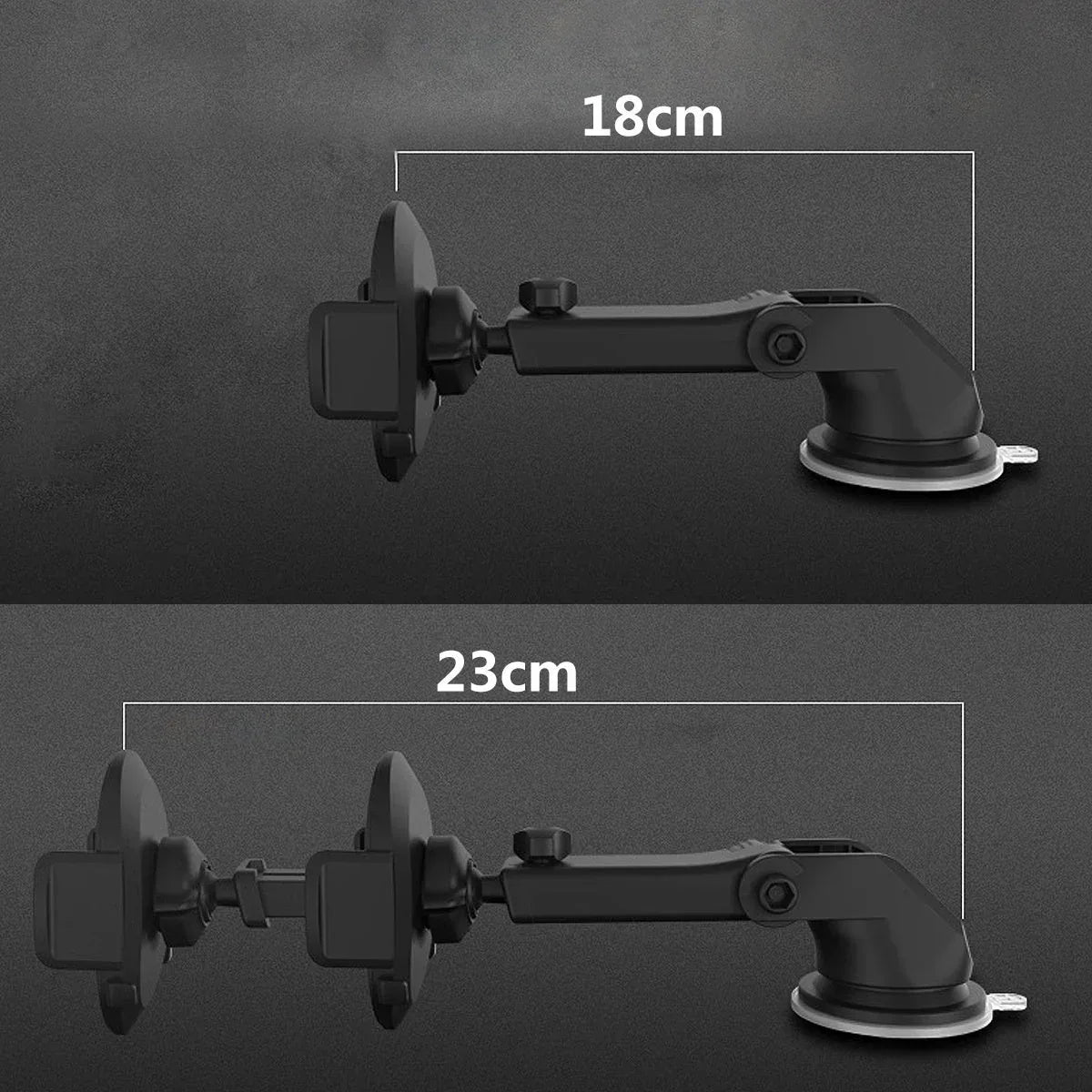 Car Phone Holder Long Rod Telescopic Car Dashboard Suction Cup Type - Trustymall