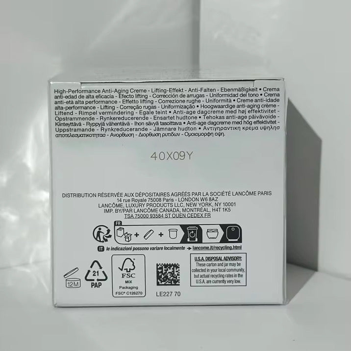 Lancôme Rénergie H.P.N. 300-Peptide Cream - Anti-Aging Moisturizer (50ml)