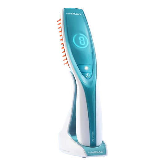 HairMax ULTIMA 12 LaserComb - Stimulates Hair Growth, Reverses Thinning, Regrows Fuller More Vibrant Hair