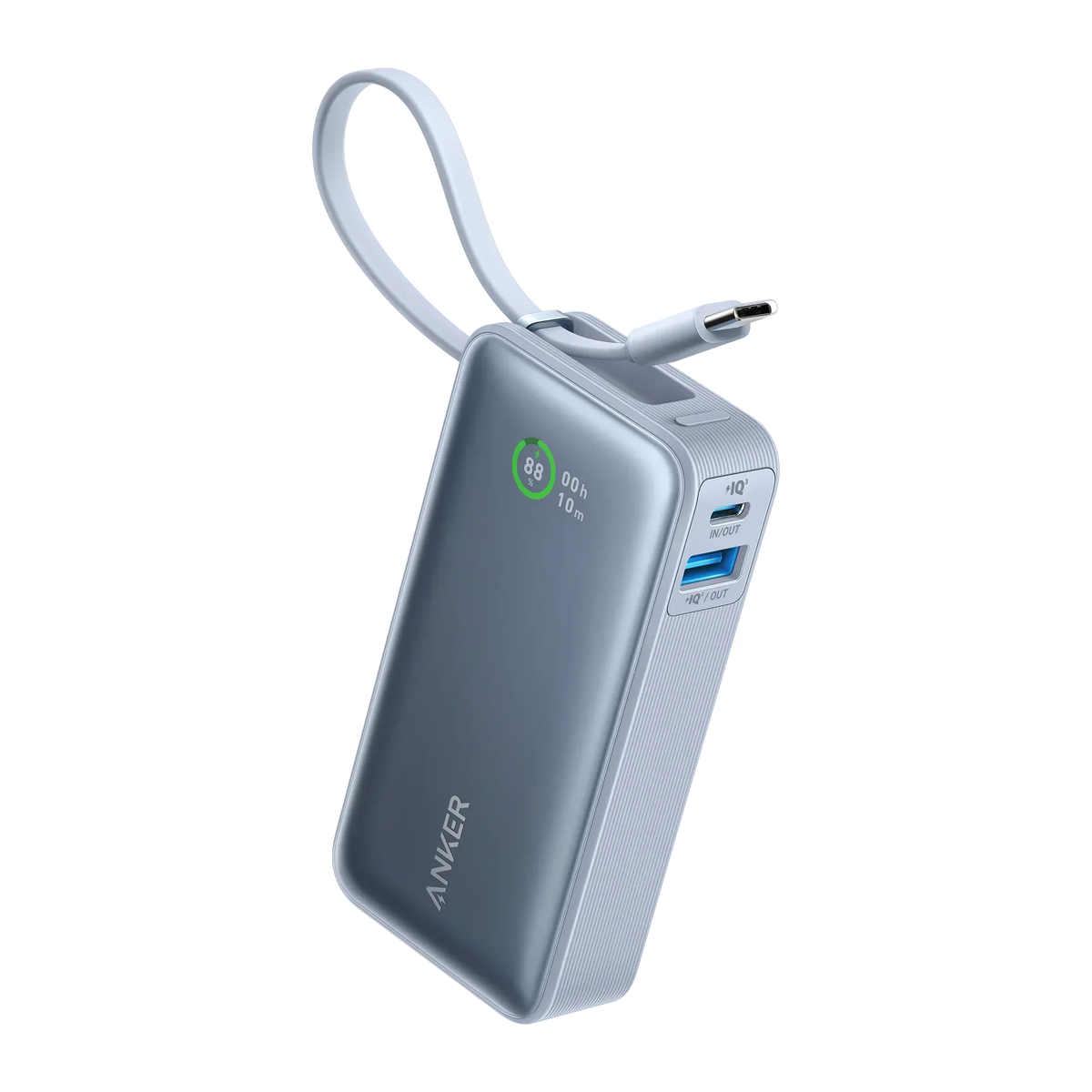 Anker Nano Power Bank (30W, Built-In USB-C Cable) - Trustymall