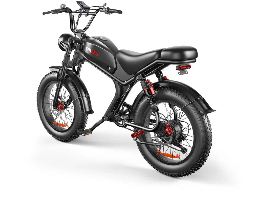 eMoto C93™ – 20" Retro-Style Electric Bike 1000W | 48V 20Ah Battery - Trustymall
