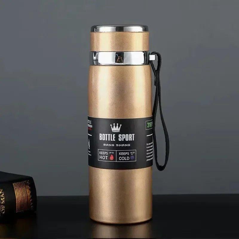 1L Thermal Water Bottle Keep Cold and Hot Thermos for Water Tea Coffee Vacuum Flasks Stainless Steel Thermos Bottle