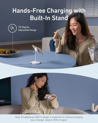 Anker MagGo Wireless Charger (Stand) with Adapter and Cable BOA - Trustymall