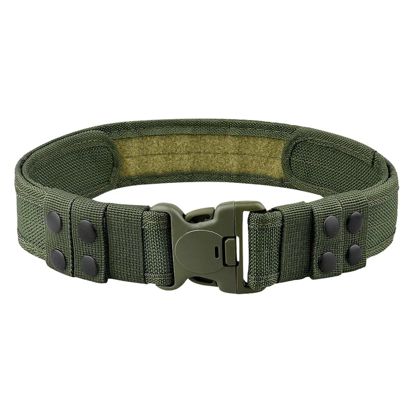 1pc Quick Release Tactical Belt for Men Fashion Style Combat Belt for Outdoor Activities and Fishing