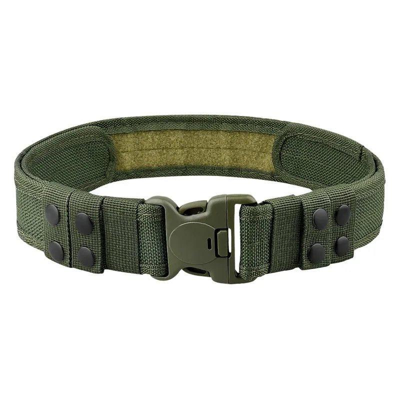 1pc Quick Release Tactical Belt for Men Fashion Style Combat Belt for Outdoor Activities and Fishing