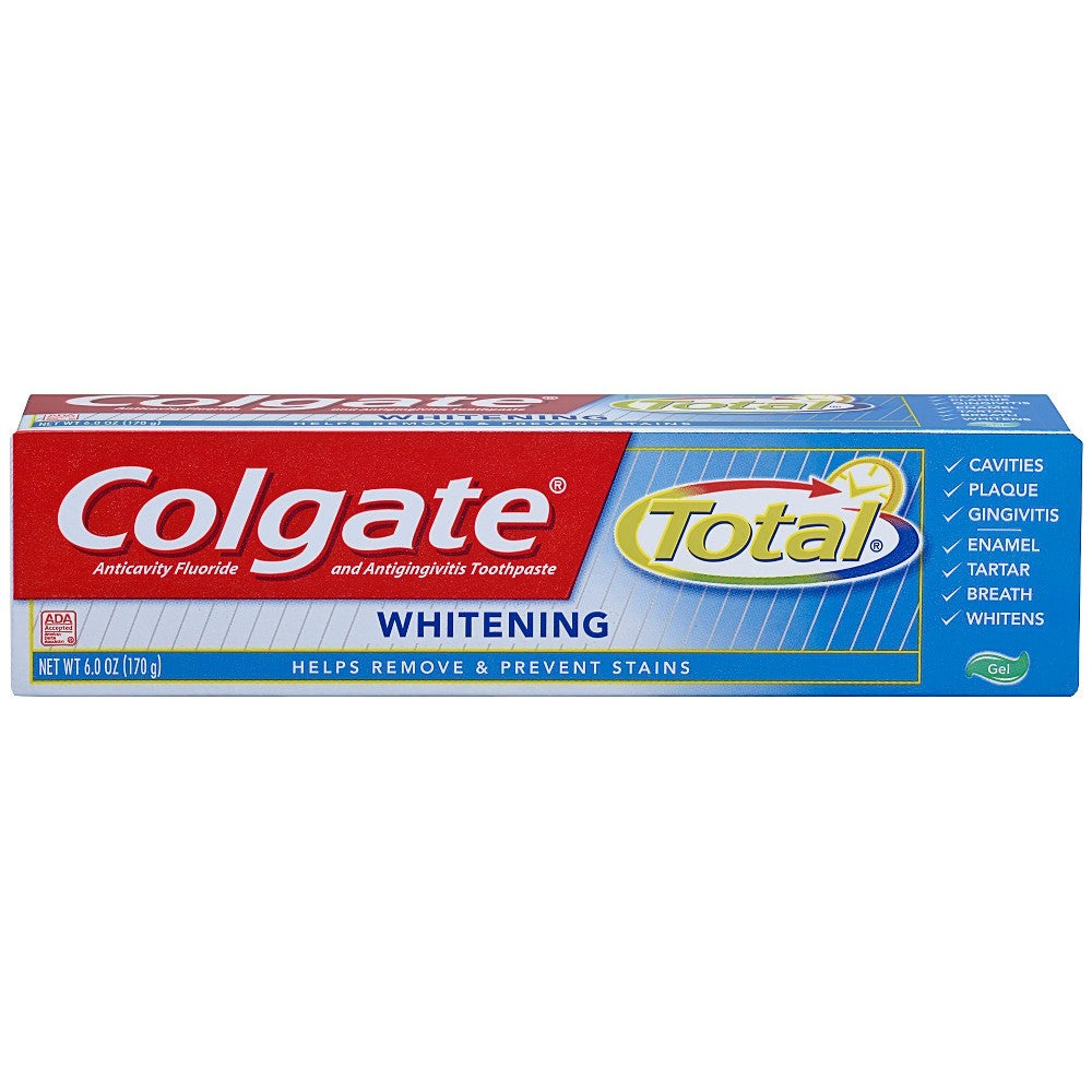 Colgate Total Whitening Fluoride Gel Toothpaste