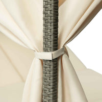 Adjustable Sun Bed With Curtain,High Comfort,With 3 Colors