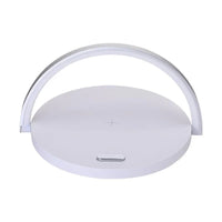 Wireless charger block holder demonstrating automatic power shutoff feature.
