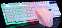 Gaming Keyboard Mouse Glowing Set - Trustymall