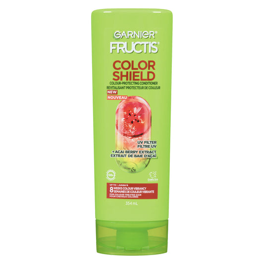 Fructis Garnier Color Shield Fortifying Conditioner For Color-Treated Hair, 12 Fl Oz