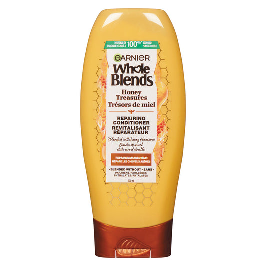 Whole Blends Garnier Repairing Conditioner - Honey Treasures For Damaged Hair, 12.5 Fl Oz