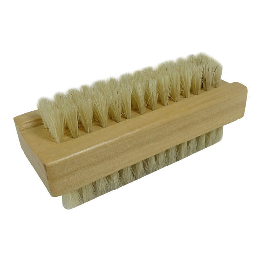 Acqua Sapone Natural Bristle Two Sided Wood Nail Brush