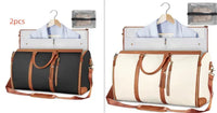 Large Capacity Travel Duffle Bag Women's Handbag Folding Suit Bag Waterproof Clothes Totes - Trustymall