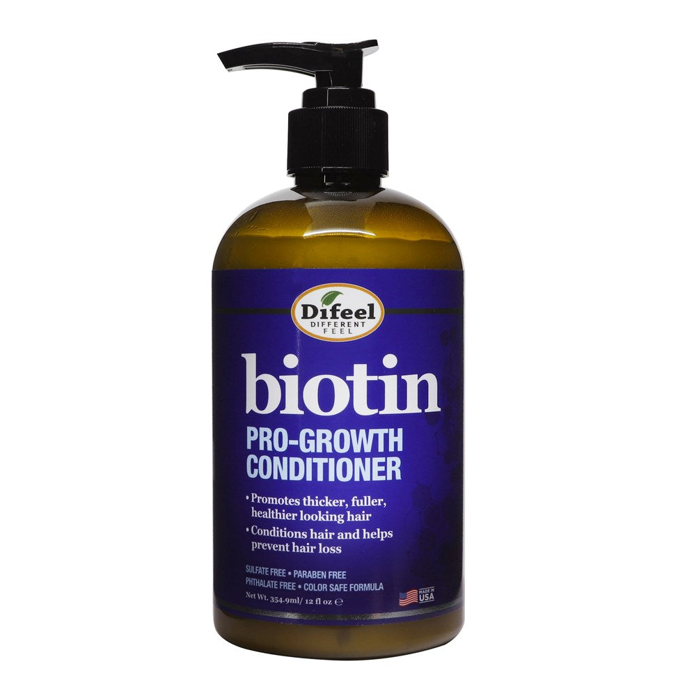 Difeel Biotin Pro-Growth Conditioner For Hair Growth 12 Oz