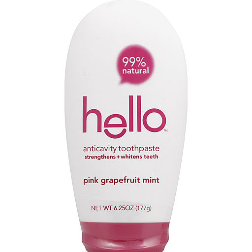 Hello Anticavity Toothpaste Pink Grapefruit Mint