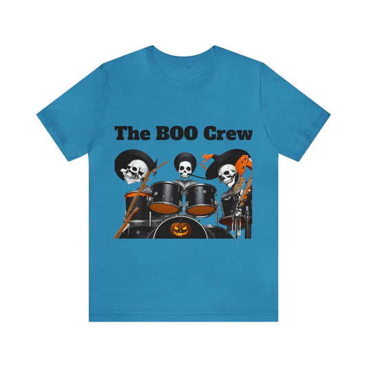 Halloween Boo Crew Skeletons Rock Band Unisex Jersey Short Sleeve Men'
