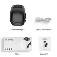 Intelligent Electric Knee Massager with Heating and Infrared Therapy - Rechargeable