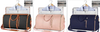 Large Capacity Travel Duffle Bag Women's Handbag Folding Suit Bag Waterproof Clothes Totes - Trustymall