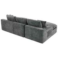 Cloud Sectional Sofa 107.9' Upholstered Sofa Couch with Double-layer