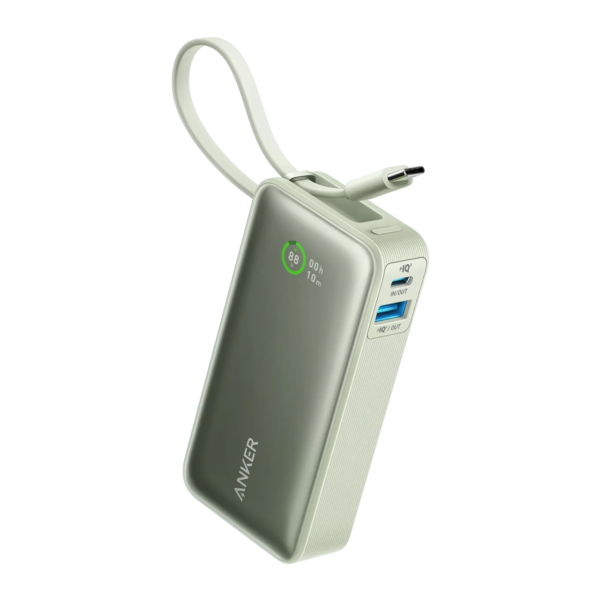 Anker Nano Power Bank (30W, Built-In USB-C Cable) - Trustymall