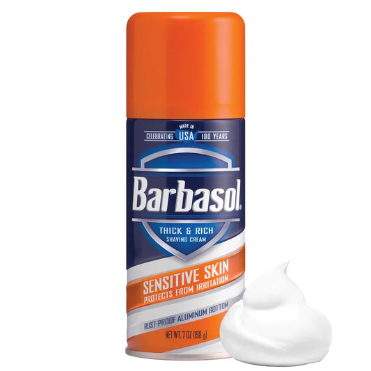 Barbasol Shave Cream for Sensitive Skin 7 Oz.