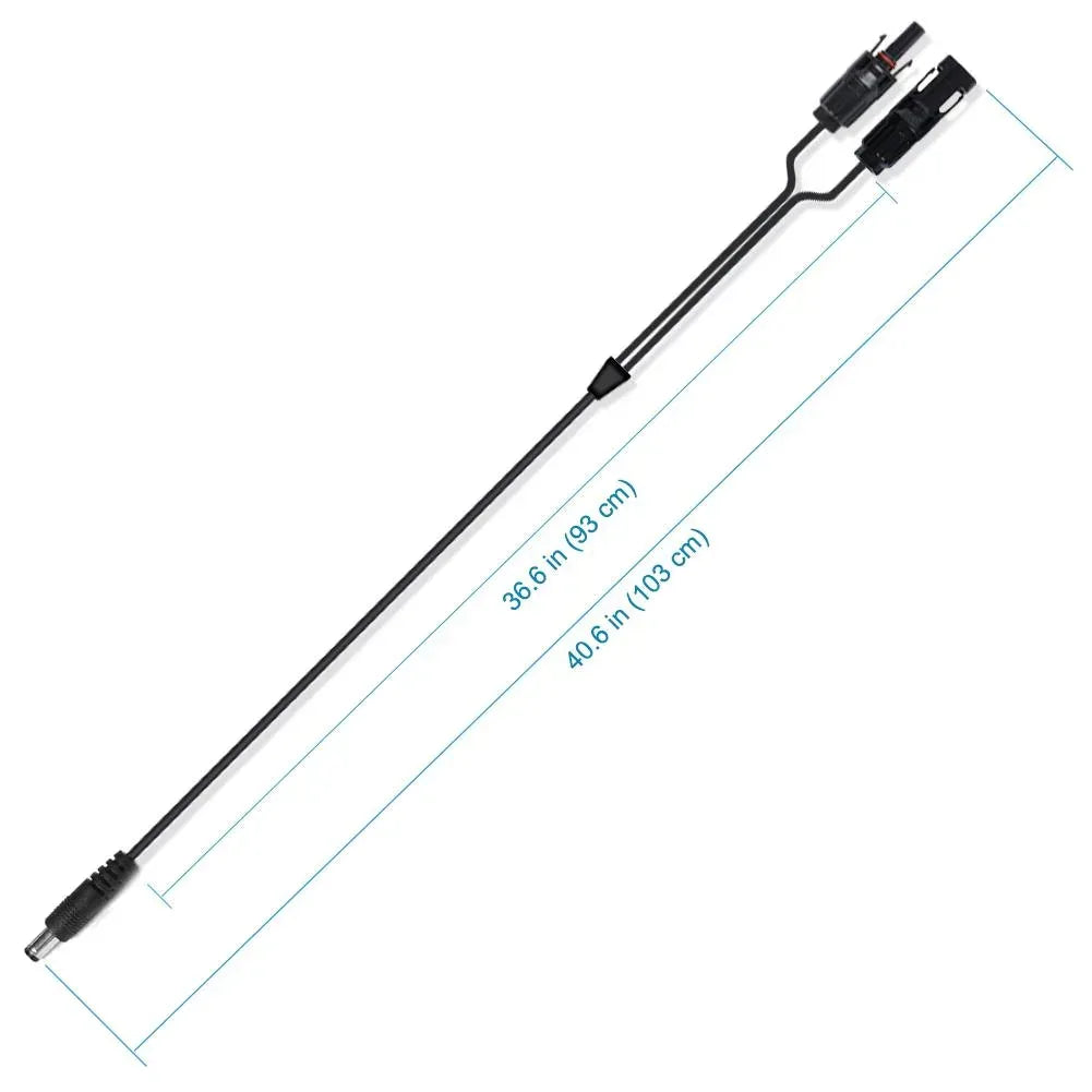 ACOPOWER Solar Panel connector -DC5521(5.5mm x 2.1mm) Adapter - Trustymall