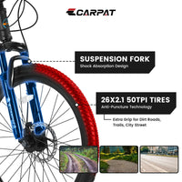TrailStar™ City-Cruizer – 26" Shimano 21-Speed Mountain Bike - Trustymall