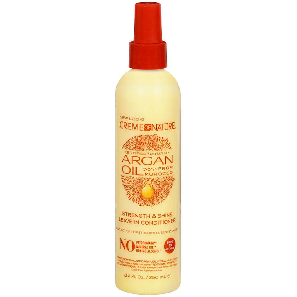 Creme of Nature Argan Oil Strength & Shine Leave In Conditioner 8.45 Fl Oz
