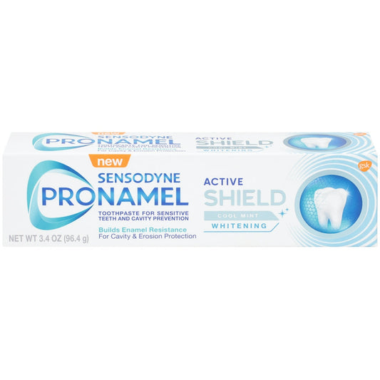 Sensodyne Pronamel Active Shield Whitening Toothpaste - Cool Mint - 3.4oz