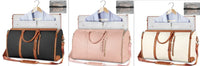 Large Capacity Travel Duffle Bag Women's Handbag Folding Suit Bag Waterproof Clothes Totes - Trustymall