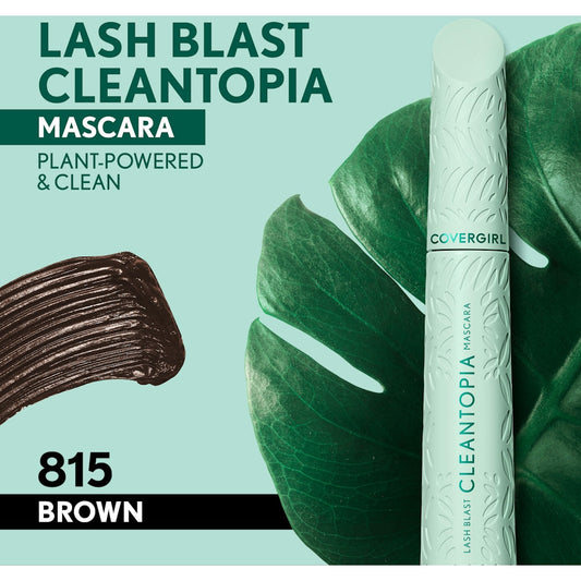 CoverGirl Lash Blast Cleantopia Mascara 815 Brown 0.32 Fl Oz